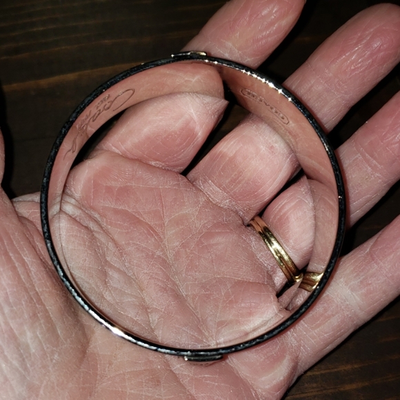 New Coach Multicolored Signature C Bangle Bracelet - Picture 8 of 8